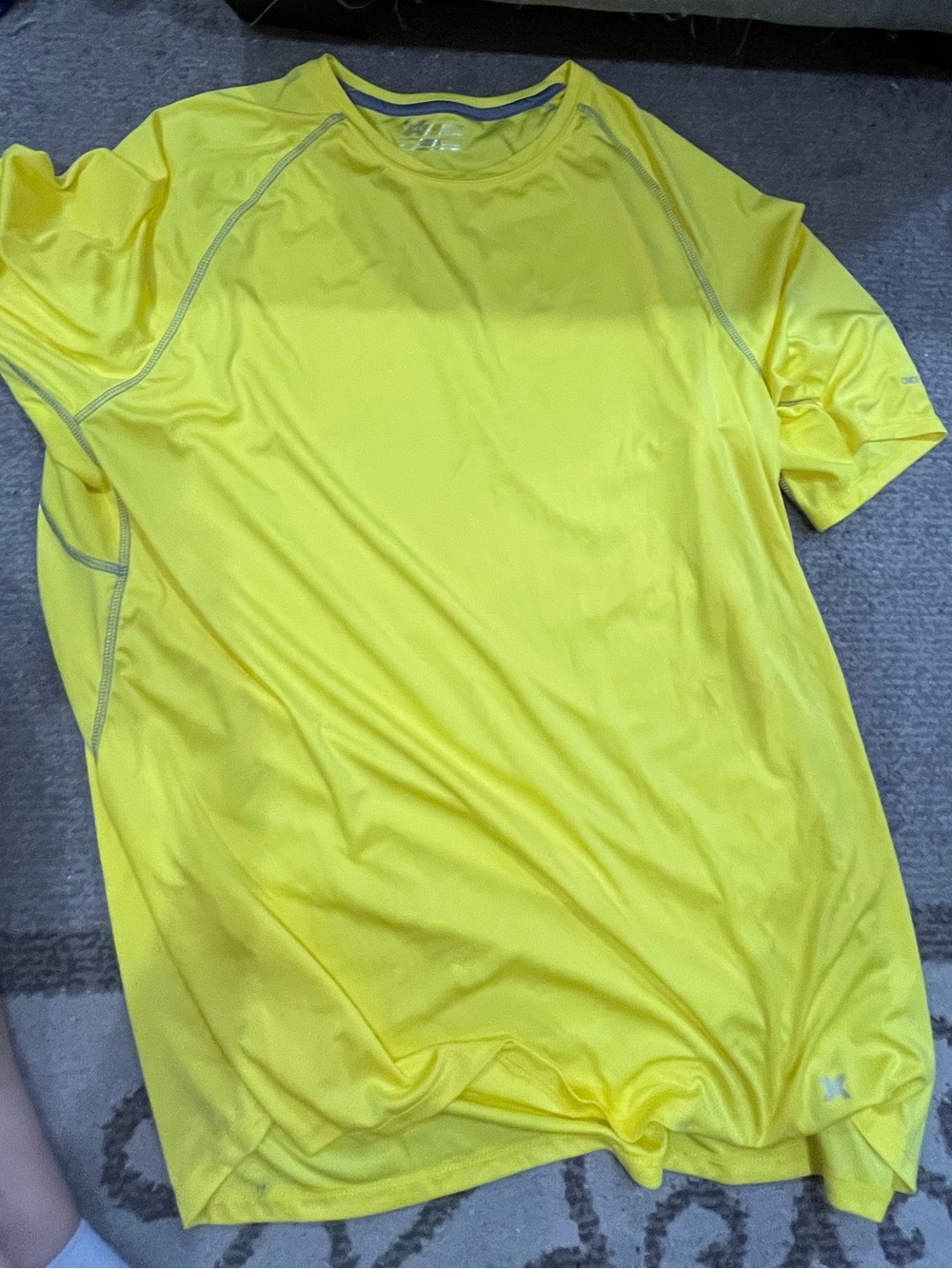 Men's Yellow Performance Shirt